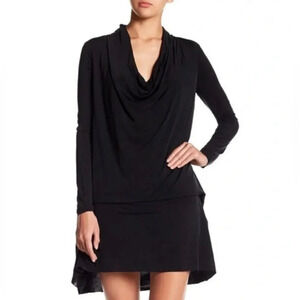Amazing All Saints Convertible Dress XS Cowl neck long sleeve Beauty EUC